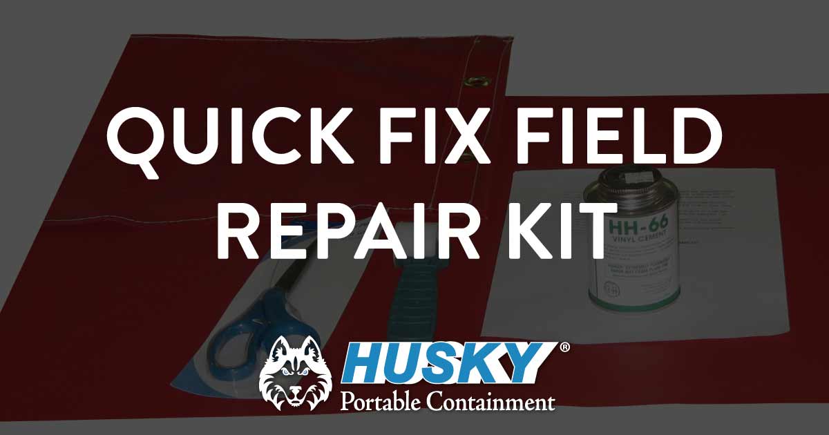 Quick Fix Field Repair Kits Emergency Fixes for Decon Pools Husky