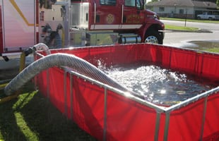 Power jet siphon in action