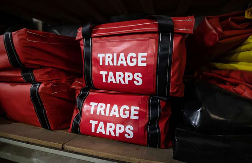 Triage Tarps by Husky Portable Containment