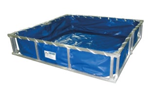 Aluminum Frame Decon Pool