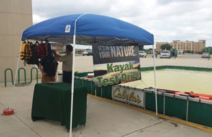 Cabelas ordered custom tanks for kayak testing