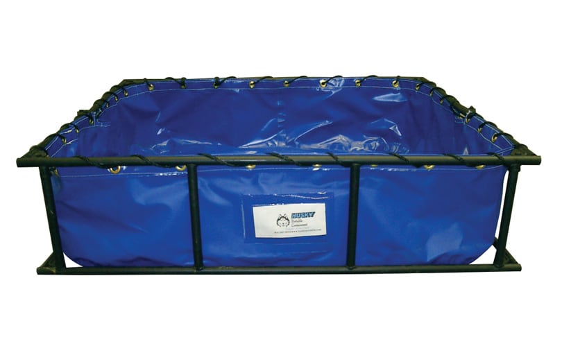 Husky Steel Folding Frame Decontamination Pools