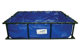 Husky Steel Folding Frame Decontamination Pools