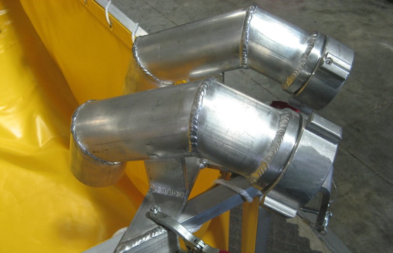 Double Supply line bracket