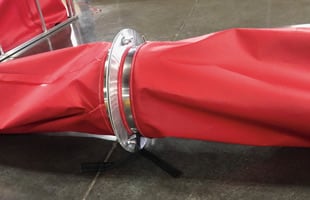 Husky Drain Connector in use