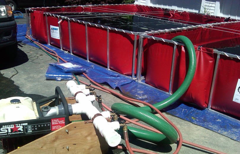 Folding Frame tanks can be used for a variety of different applications