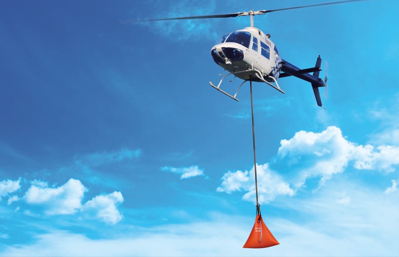 Husky Helicopter Water Tanks Aerial Water Delivery for Firefighting