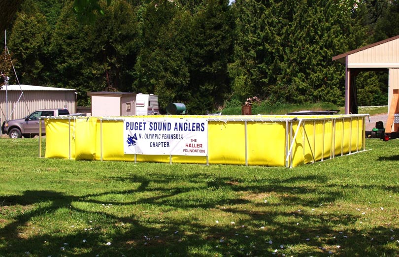 Puget Sound Anglers Folding Frame Tank