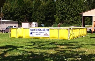Puget Sound Anglers Folding Frame Tank