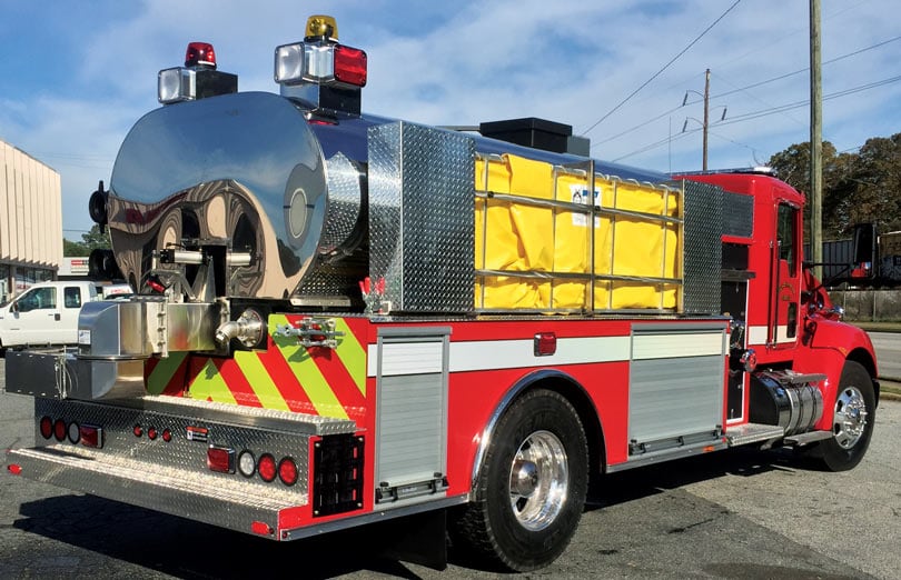 Portable Tank Rack with wind guards