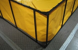 Our pinch free design makes it easy - and safe - to quickly fold and put away your tank