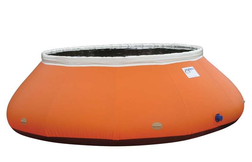 Orange Frameless Water Tank