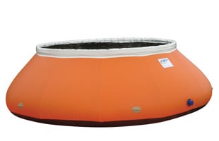 Orange Frameless Water Tank
