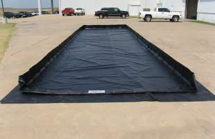 a Husky Patriot series aluminum angle bracket berm