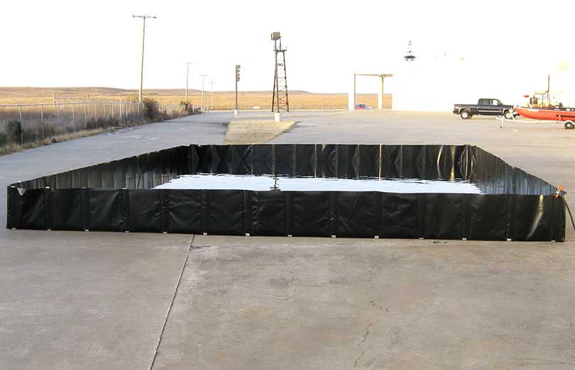 A Husky Patriot Berm