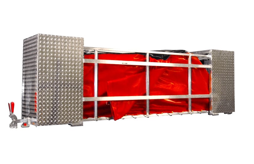 Husky Portable Tank Racks for trucks
