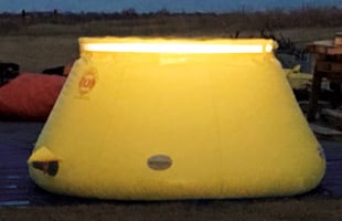 Self Supporting Tank with reflective edge