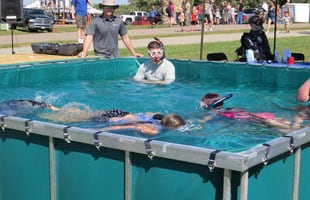 Snorkeling Folding Frame Tank