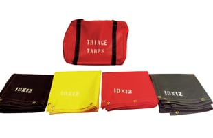 Triage tarps