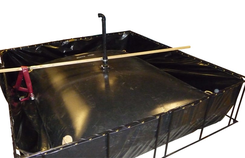 Grey Water Storage Bladder Tank in Folding Frame Tank