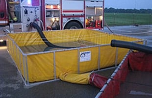 Husky tanks connected by Drain Connectors