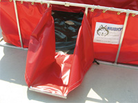 Husky's Quick Dump makes emptying your tank quick and easy