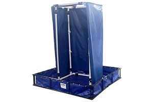 Decontamination-Shower-System-with-Curtain